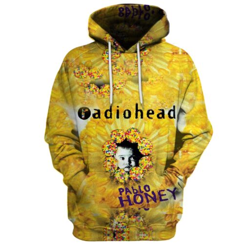 Radiohead Pablo Honey Limited Edition 3D All Over Printed Shirts For Men & Women