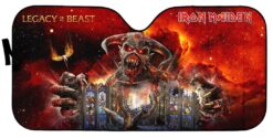 Iron Maiden Legacy Of Beast Auto Sun Shade