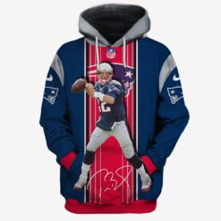 Personalized NFL New England Patriots Alternate 3D Printed Hoodie