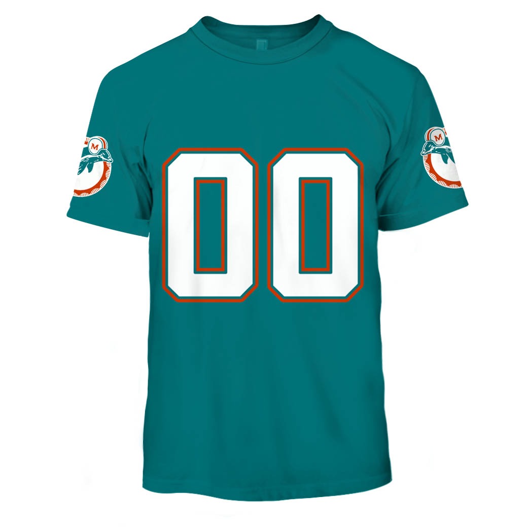 Personalized Vintage Miami Dolphins 90s 80s Football Jersey - WanderGears