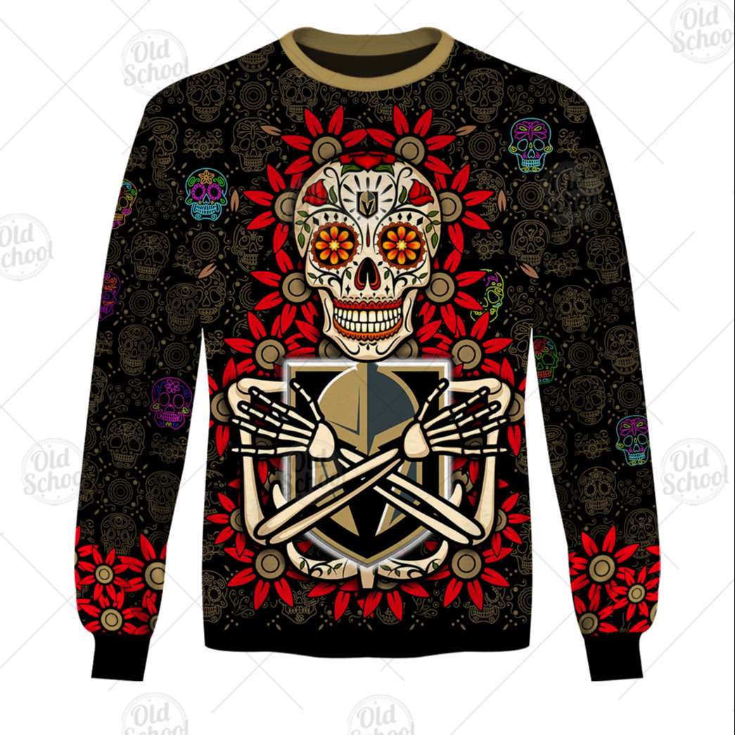golden knights day of the dead jersey