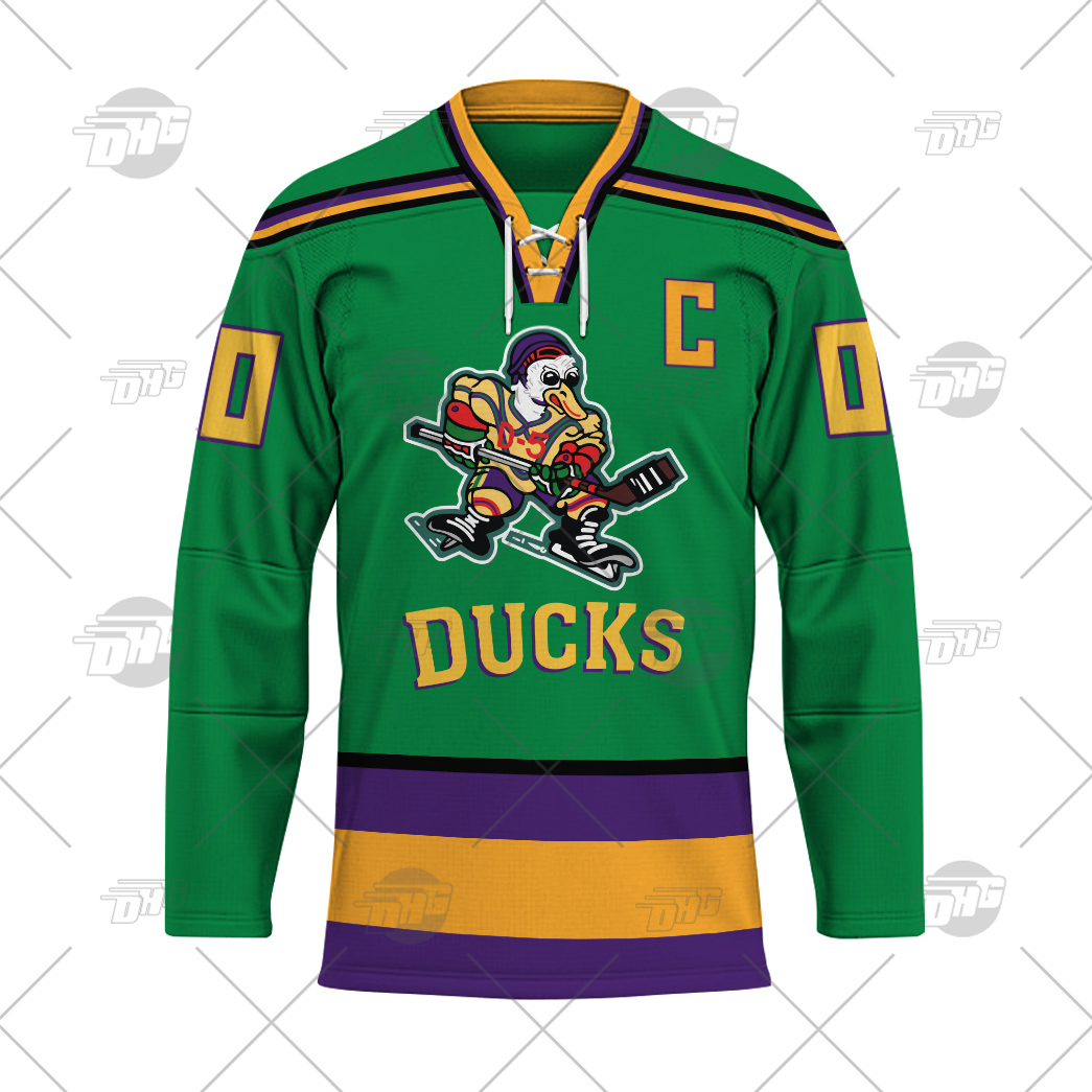 Anaheim Mighty Ducks NHL Jerseys - Vintage Hockey Custom Throwback Jerseys