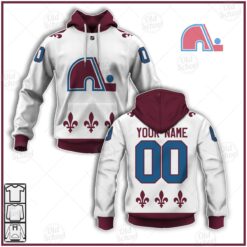 Personalized NHL Reverse Retro jerseys Colorado Avalanche Oodie Blanket  Hoodie