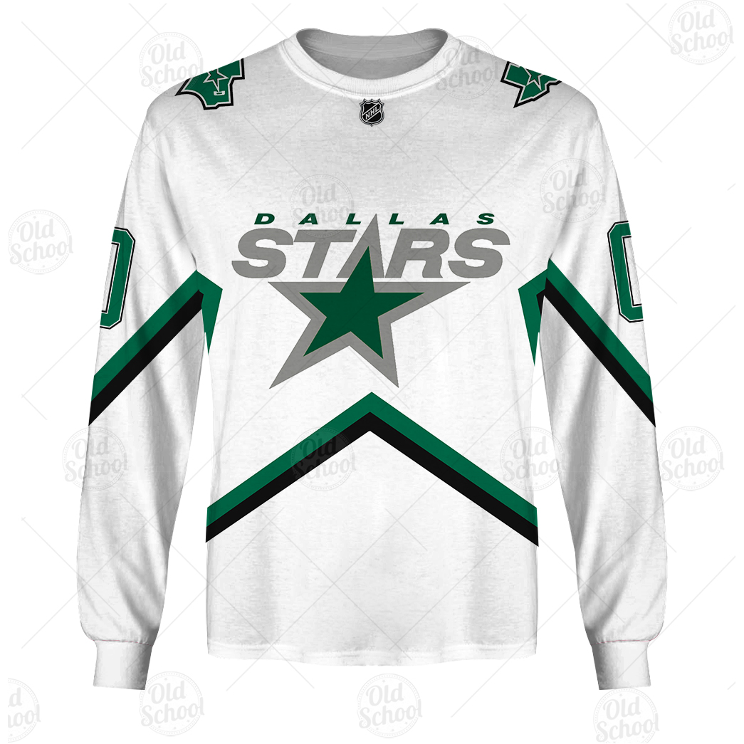 Dallas Stars Customized Number Kit For 2021 Reverse Retro Jersey