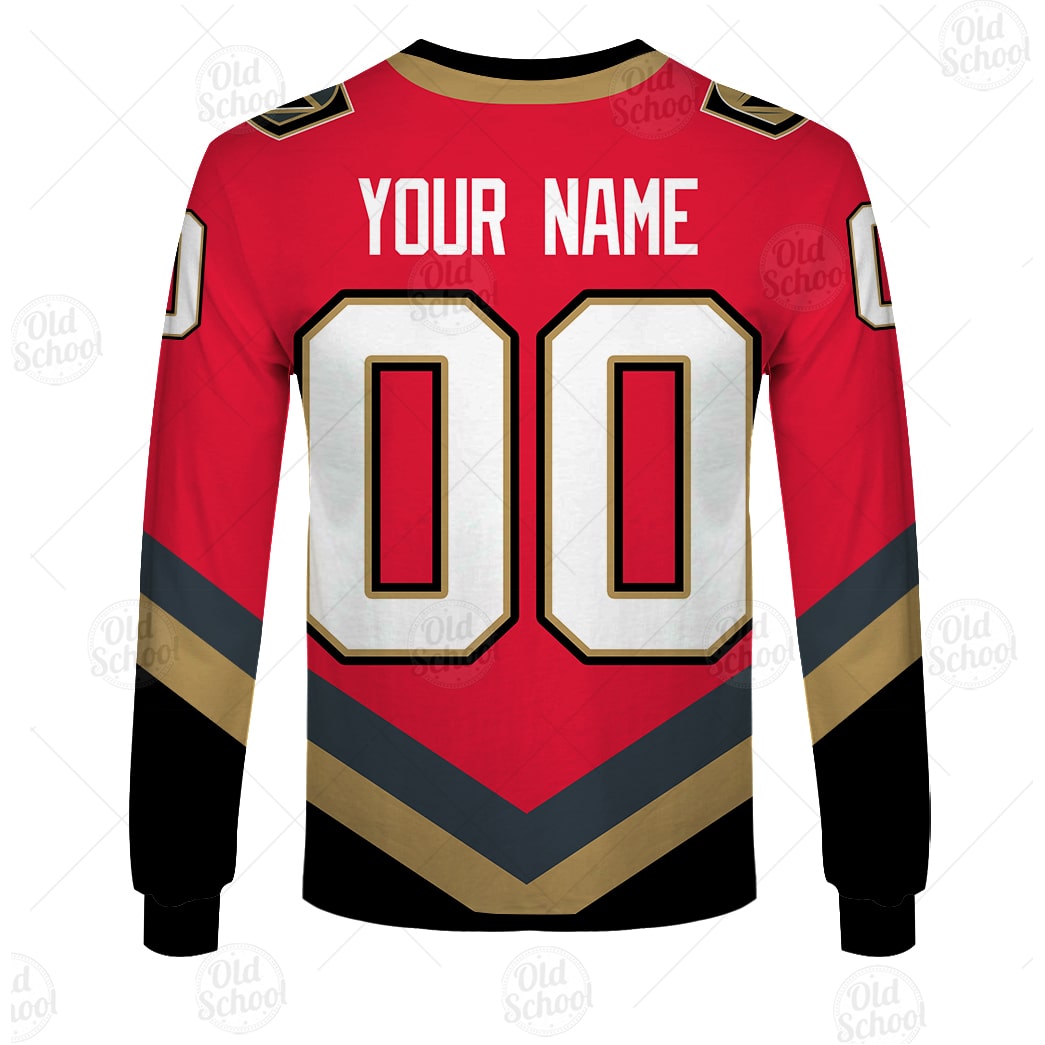 NHL Vegas Golden Knights Personalized Reverse Retro Kits 2023 Hoodie T-Shirt  - Growkoc