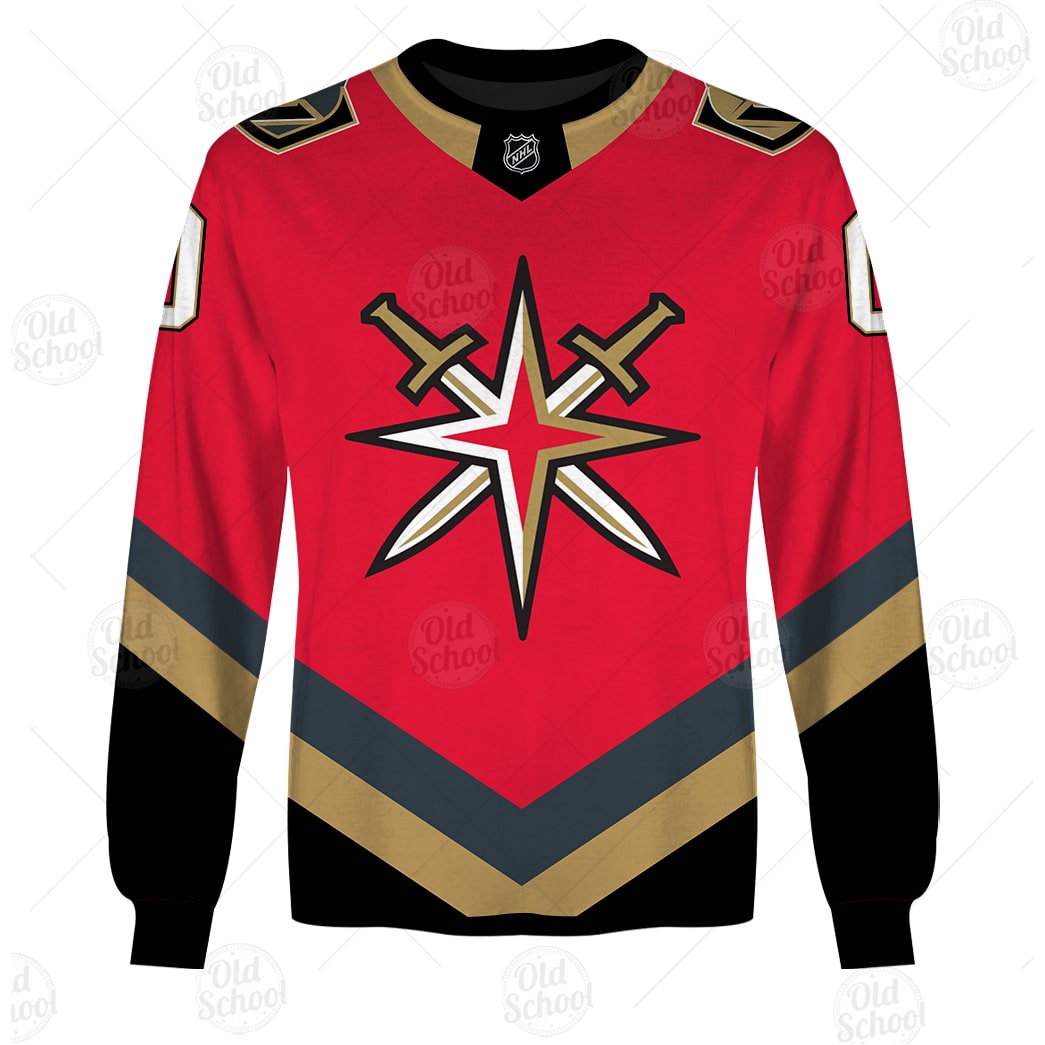 The Vegas Golden Knights' Reverse Retro jersey appears to have