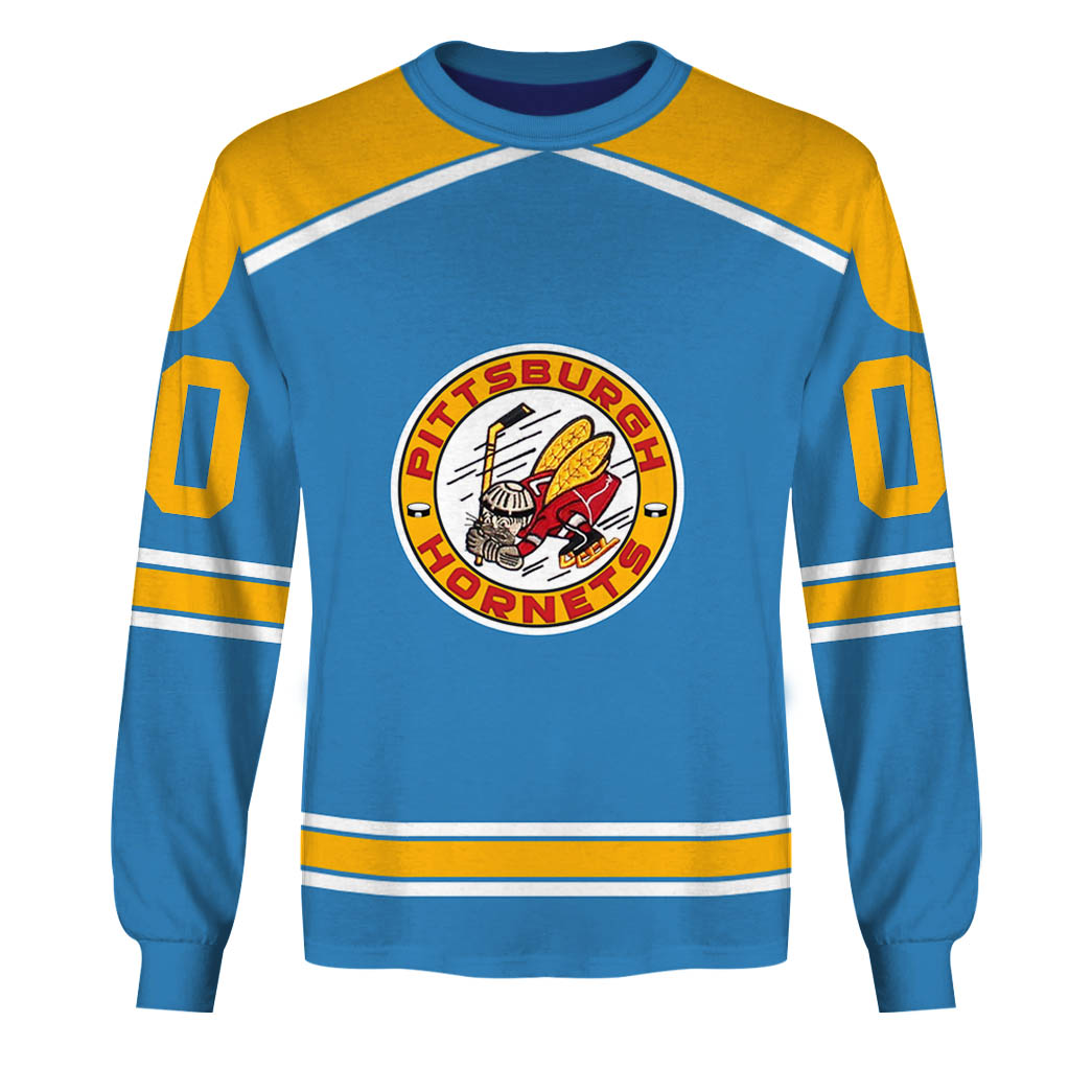 Personalized Vintage AHL Pittsburgh Hornets 1960 vintage Red