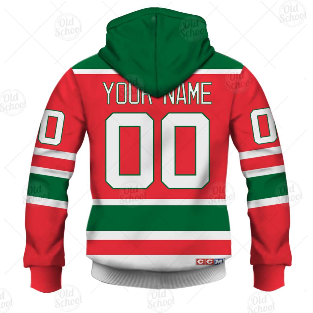 Personalized Vintage NHL New Jersey Devils Throwback Jersey Green -  WanderGears