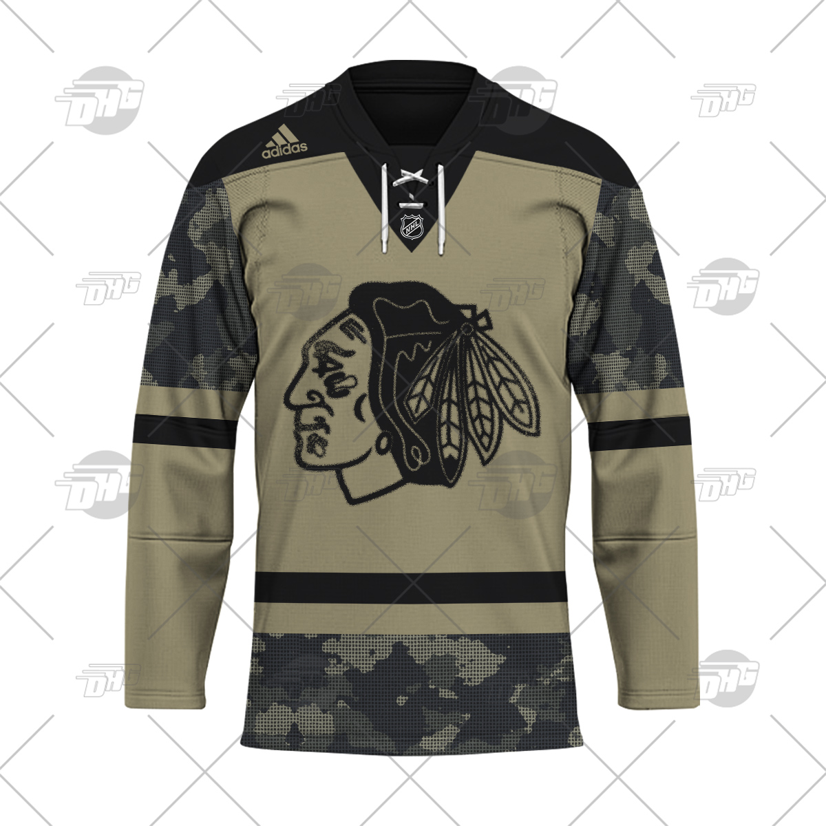Personalized Chicago BlackHawks 2022 St Patrick Day Hockey Jersey - LIMITED  EDITION