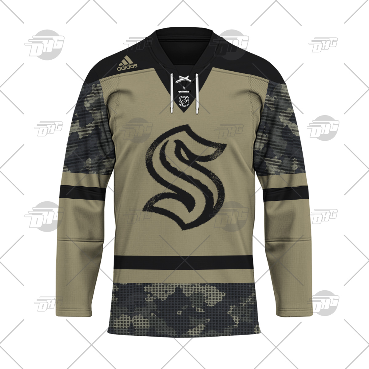 Adidas Authentic Military Appreciation NHL Practice Jersey - Pittsburgh  Penguins - Adult
