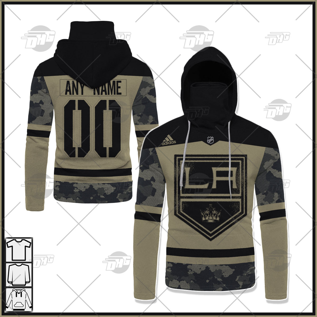 Custom Los Angeles Kings Camo Military Appreciation NHL Hoodie 3D - Bring  Your Ideas, Thoughts And Imaginations Into Reality Today