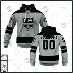NHL Los Angeles Kings Custom Name Number Camo Military Appreciation Team  Jersey Pullover Hoodie