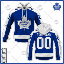 Fanatics Series NHL Toronto Maple Leafs Hockey Jersey Hoodie Mens Size XXL  New