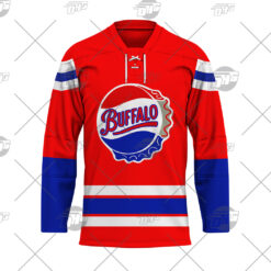Best Selling Product] Customize Throwback BUFFALO BISONS American League  1963 style hockey white jersey For Fans Full Printing Shirt