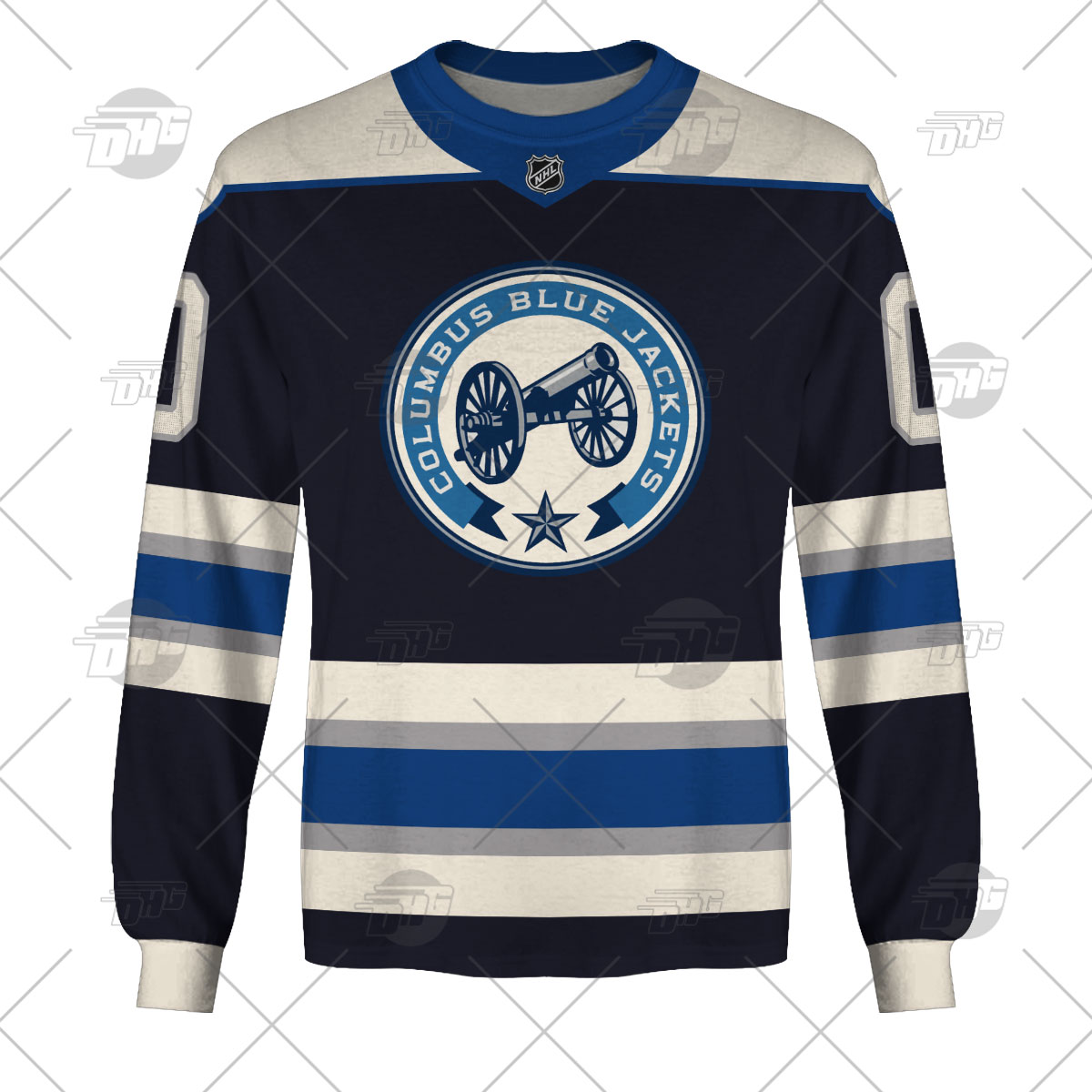 NHL Columbus Blue Jackets Alternate Font - What Font Is