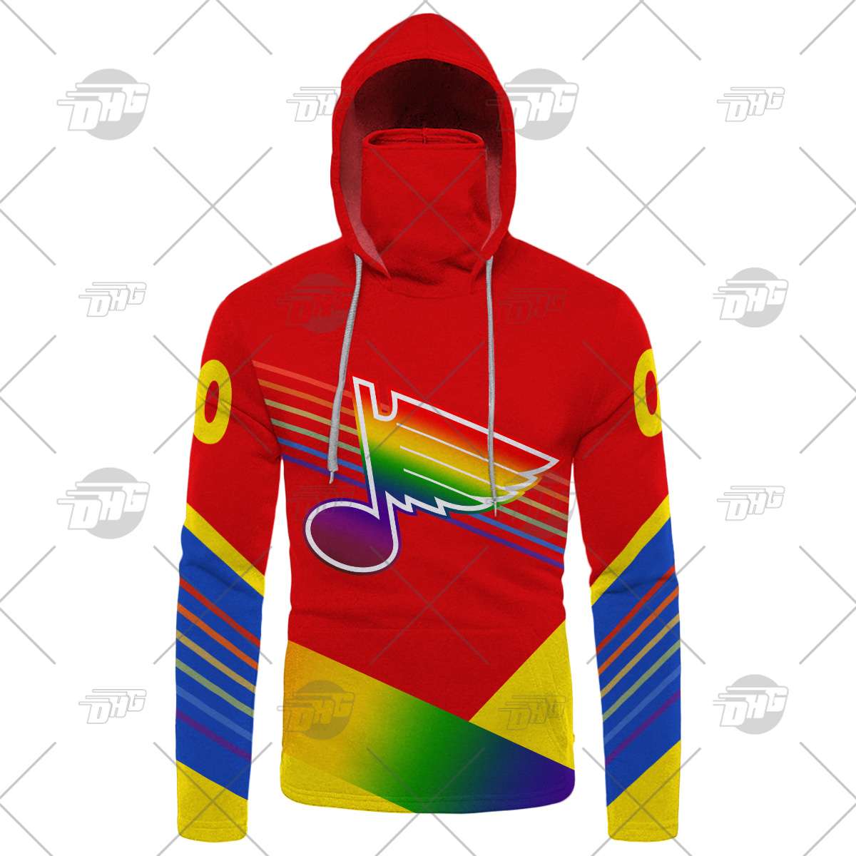 St. Louis Blues Personalized New LGBT Pride Jersey Shirt Hoodie