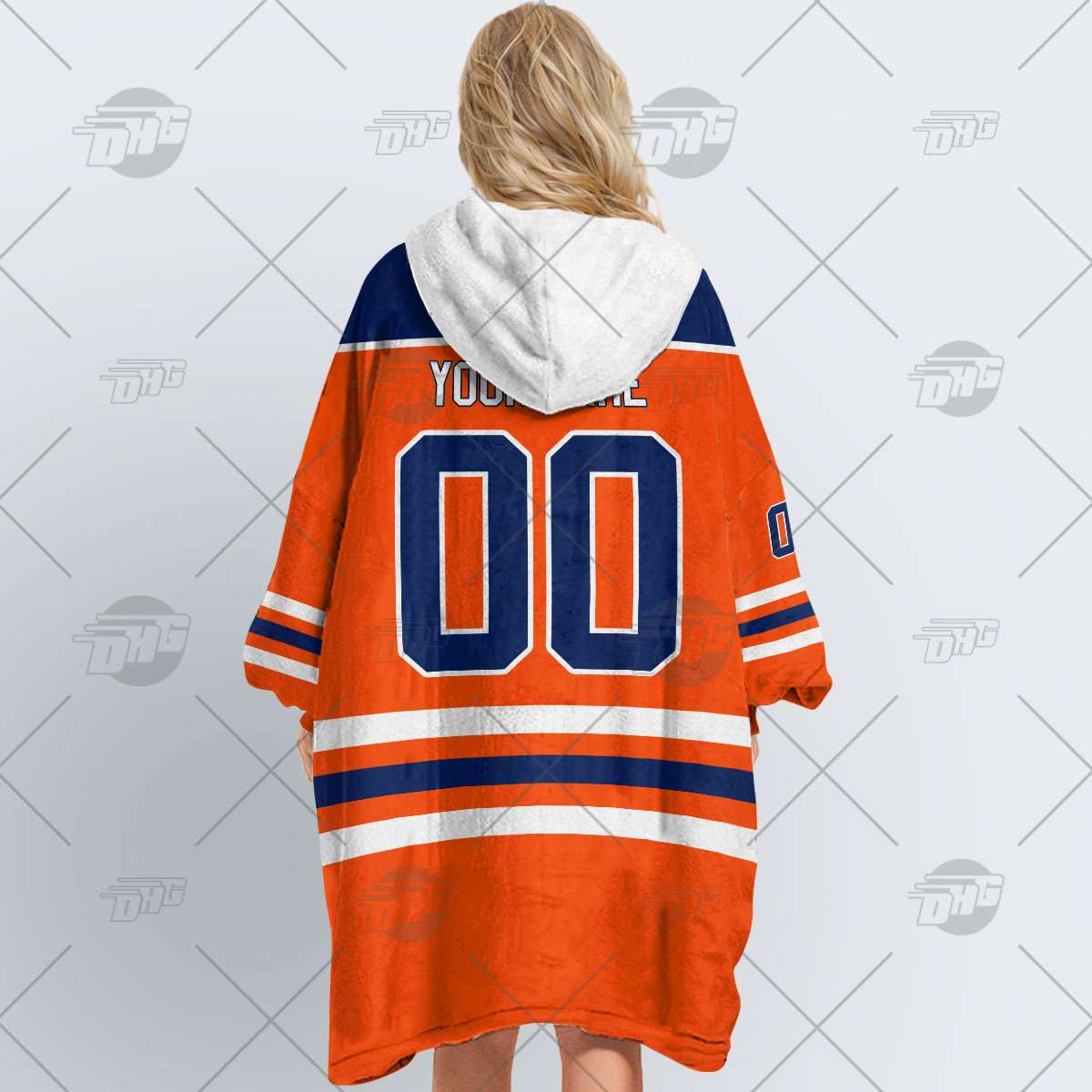 Personalized NHL Men's Edmonton Oilers 2022 Orange Away Jersey - WanderGears