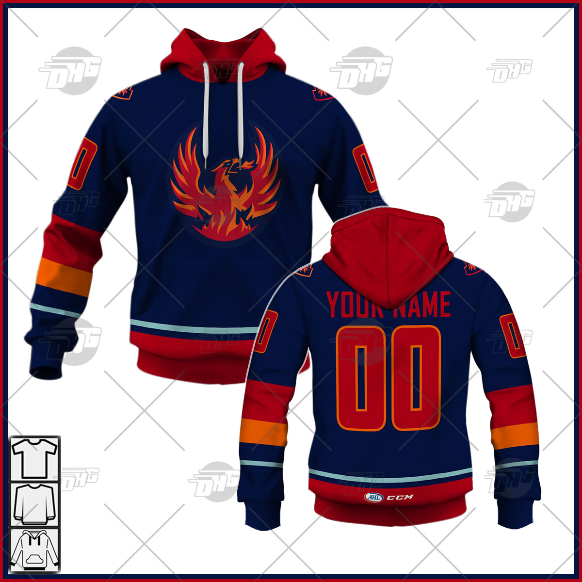 Coachella Valley Firebirds concept jerseys : r/hockeydesign