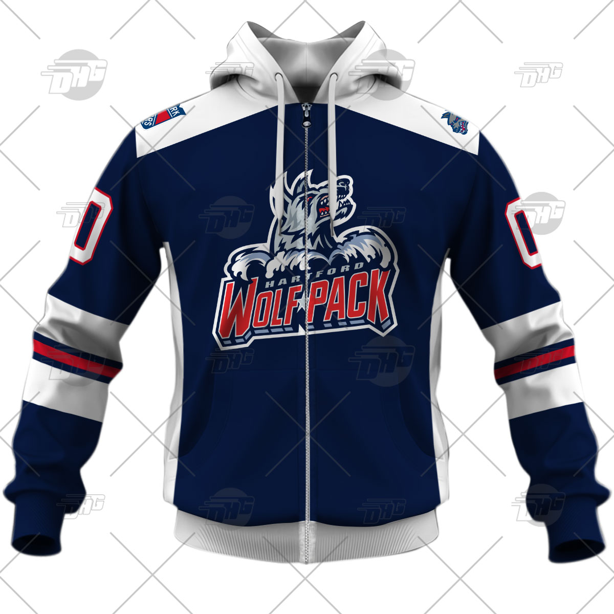 Hartford Wolf Pack Minor League Hockey Fan Jerseys for sale